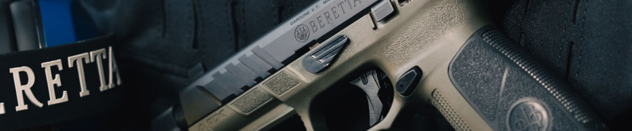 Pistolets Beretta Striker : Précision et simplicité au rendez-vous.